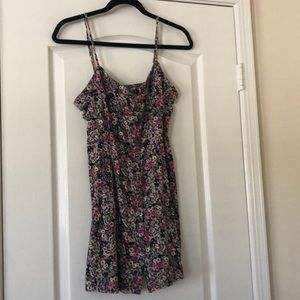 American Eagle Slip floral dress cotton material